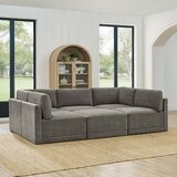 Thomasville 布面模塊沙發六件組