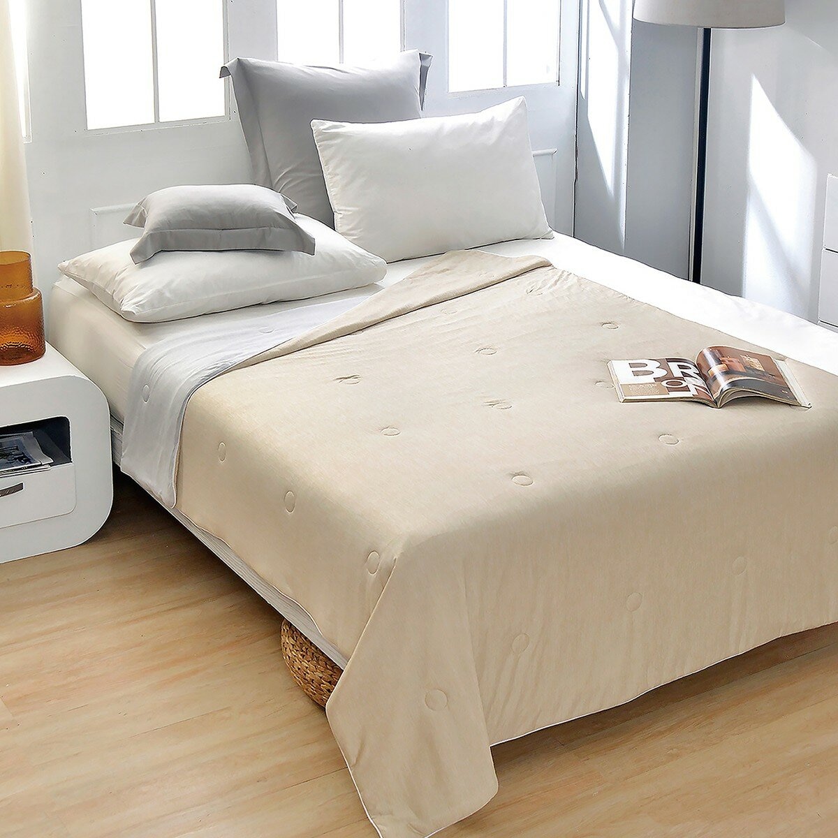 La Belle 素色涼感被 150公分 X 200公分 杏色 La Belle 素色涼感被 150公分 X 200公分 杏色