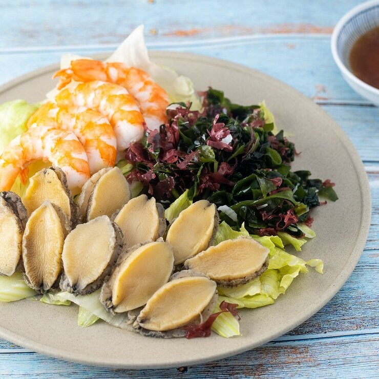 科克蘭 和風鮑魚鮮蝦沙拉 (秤重商品) 科克蘭 和風鮑魚鮮蝦沙拉 (秤重商品)