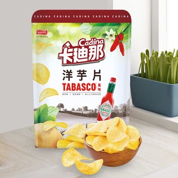 卡迪那 TABASCO 風味洋芋片 420 公克 卡迪那 TABASCO 風味洋芋片 420 公克