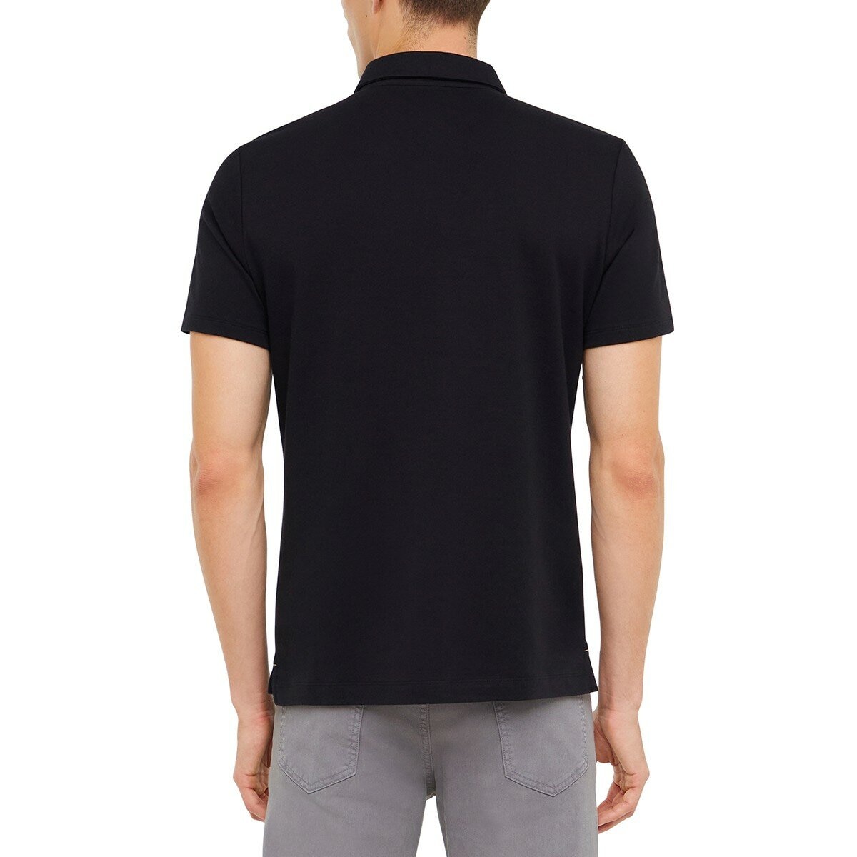 Banana Republic Luxe Touch 男短袖Polo衫 黑 Banana Republic Luxe Touch 男短袖Polo衫 黑
