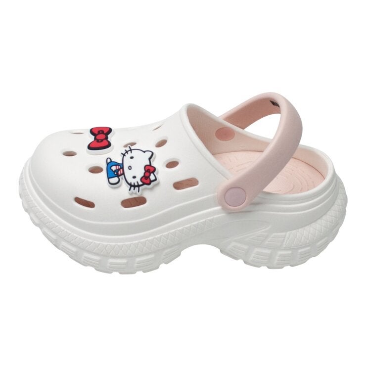 Hello Kitty 涼拖鞋 白 Hello Kitty 涼拖鞋 白