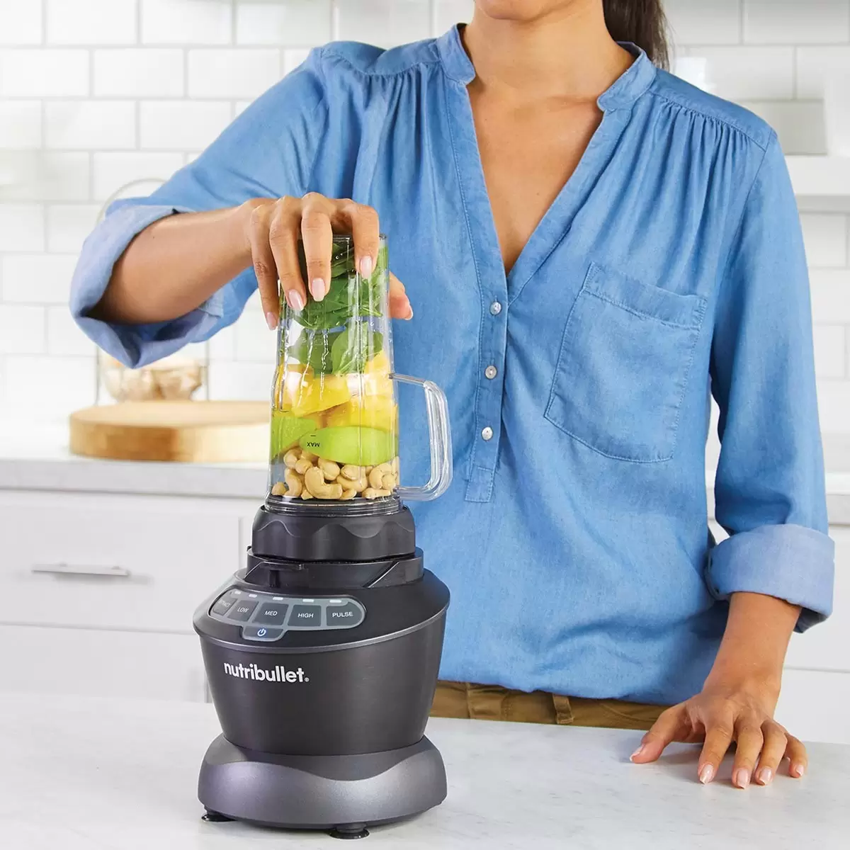 NutriBullet 1200W Combo 蔬果調理機 NBC12A 522566｜Costco好市多必買推薦