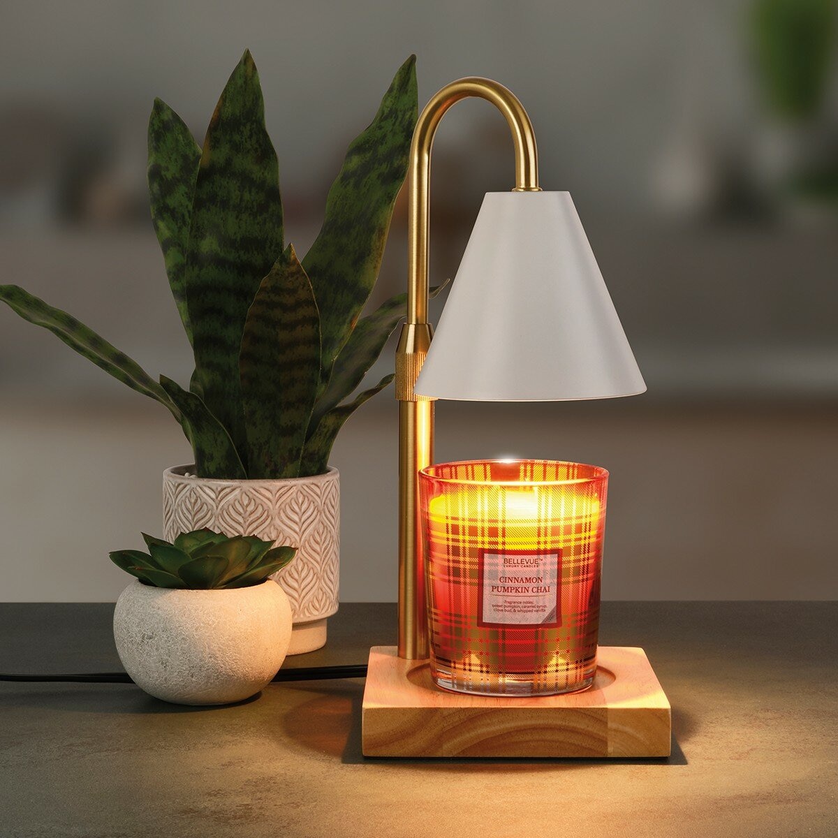 Mikasa 融蠟燈 白