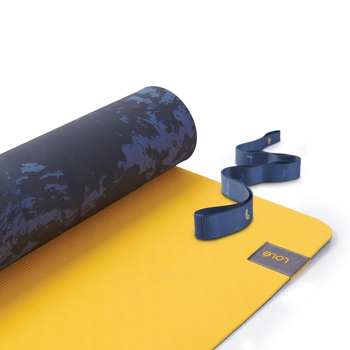 Lole 5mm 瑜珈墊含彈力帶 Costco 好市多線上購物