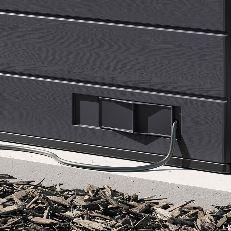 Suncast 8 ft X 7 ft Double Sliding Door Shed