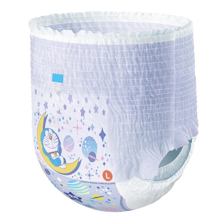 滿意寶寶 哆啦A夢 夜用褲 L 128片