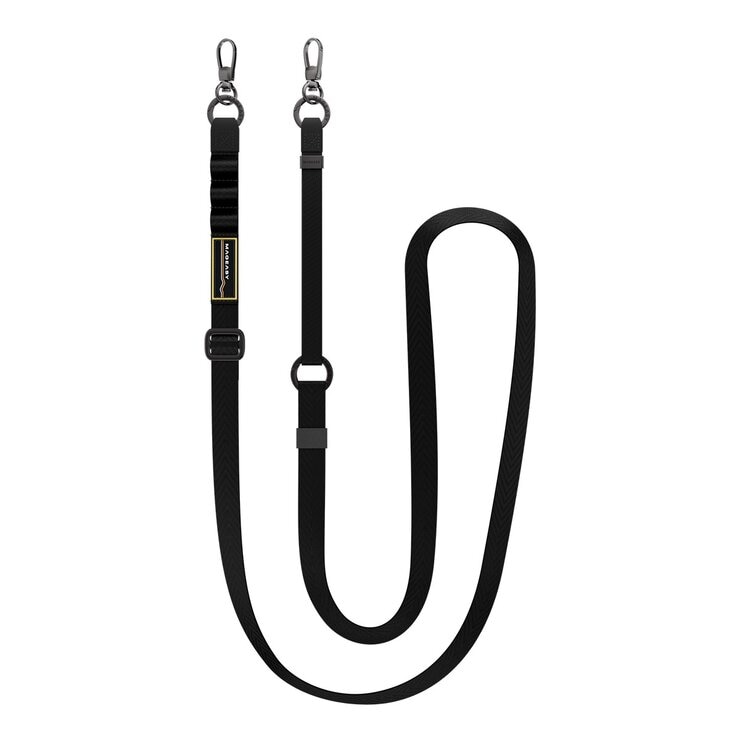 MAGEASY 2-in-1 Utility Strap 二合一掛繩 / 掛繩片組 20公釐 黑色