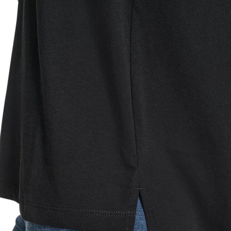 DKNY Jeans 女 Logo 短袖上衣 黑