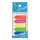 3M Post-it 可再貼非抽取式5色標 12公釐 X 43公釐 X 24入 584-5