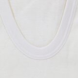 三和 男羊毛內衣褲組 白