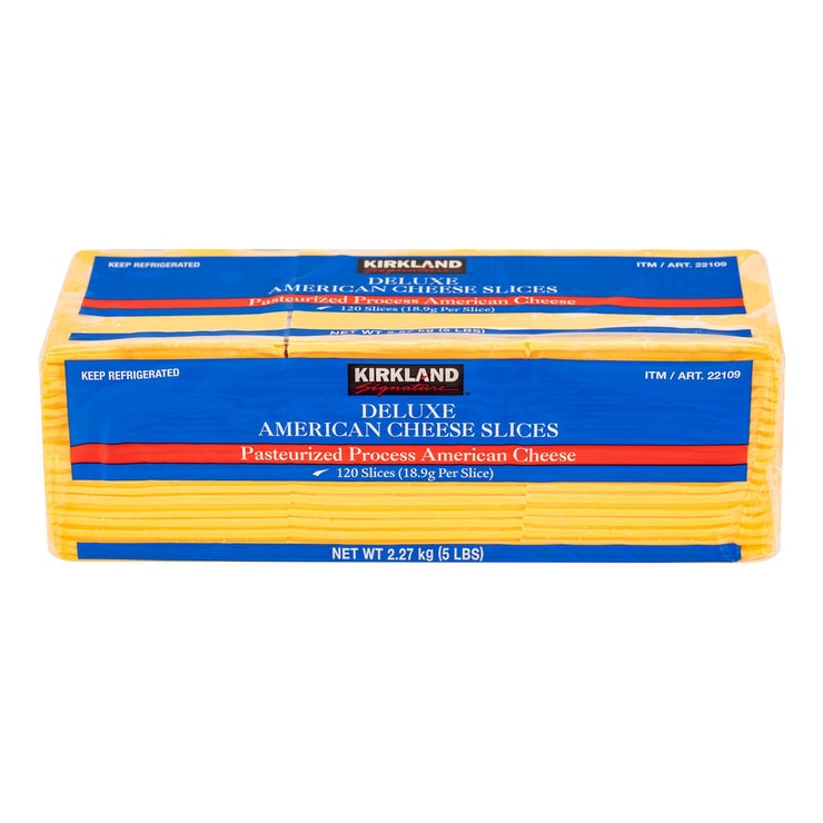 科克蘭 冷藏特級美國乾酪片 2.27公斤