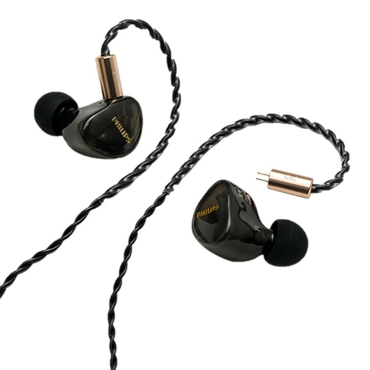飛利浦 專業級IEM監聽入耳式有線耳機 TAE7009BK