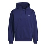 Adidas 男刷毛連帽上衣 深藍