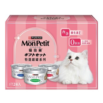 貓倍麗 貓罐頭三種口味 80公克 X 24入