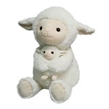 22吋 動物親子絨毛玩偶 綿羊 / 0歲以上
