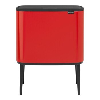 Brabantia 36公升 按壓式垃圾桶 熱情紅 Brabantia 36公升 按壓式垃圾桶 熱情紅