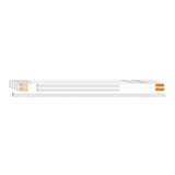 歐司朗 朗德萬斯 20W 4呎 星皓LED支架燈 8入 燈泡色