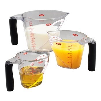 OXO 單耳塑膠輕鬆看量杯 3件組 OXO 單耳塑膠輕鬆看量杯 3件組