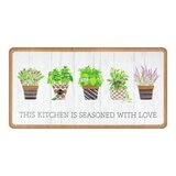 Apache 長型高回彈防水抗汙地墊 50公分 X 99公分 幸福廚房