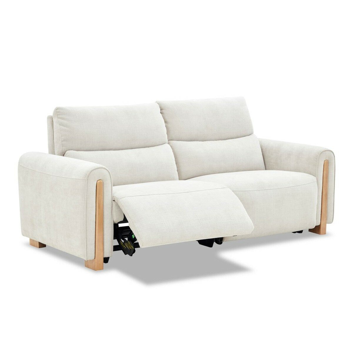 Aiden & Ivy 布面雙人電動沙發