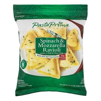 Pasta Prima 冷凍起司菠菜餡餃1.59 公斤 Pasta Prima 冷凍起司菠菜餡餃1.59 公斤