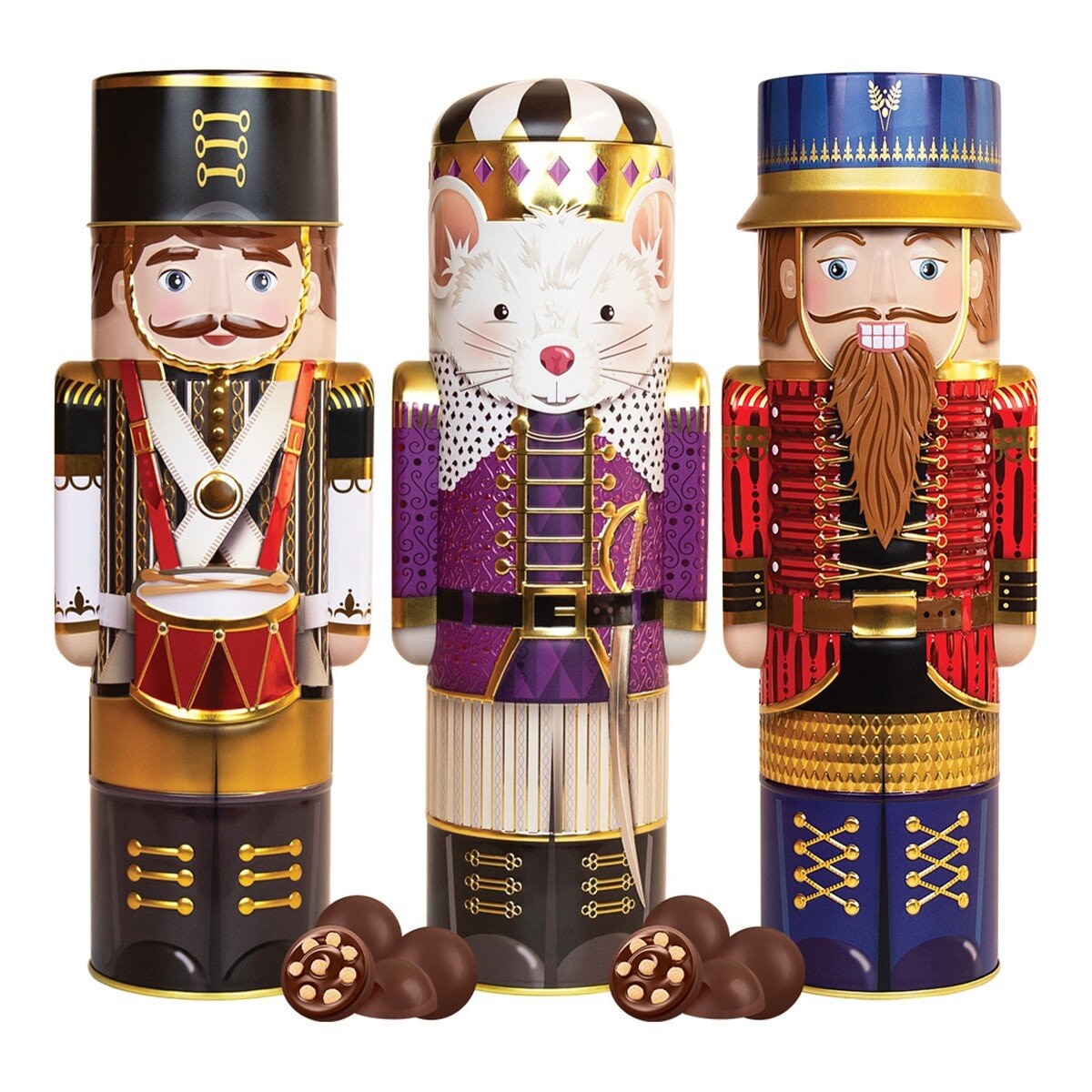 Silver Crane 胡桃鉗脆穀物牛奶巧克力 300公克 (三種款式隨機出貨)