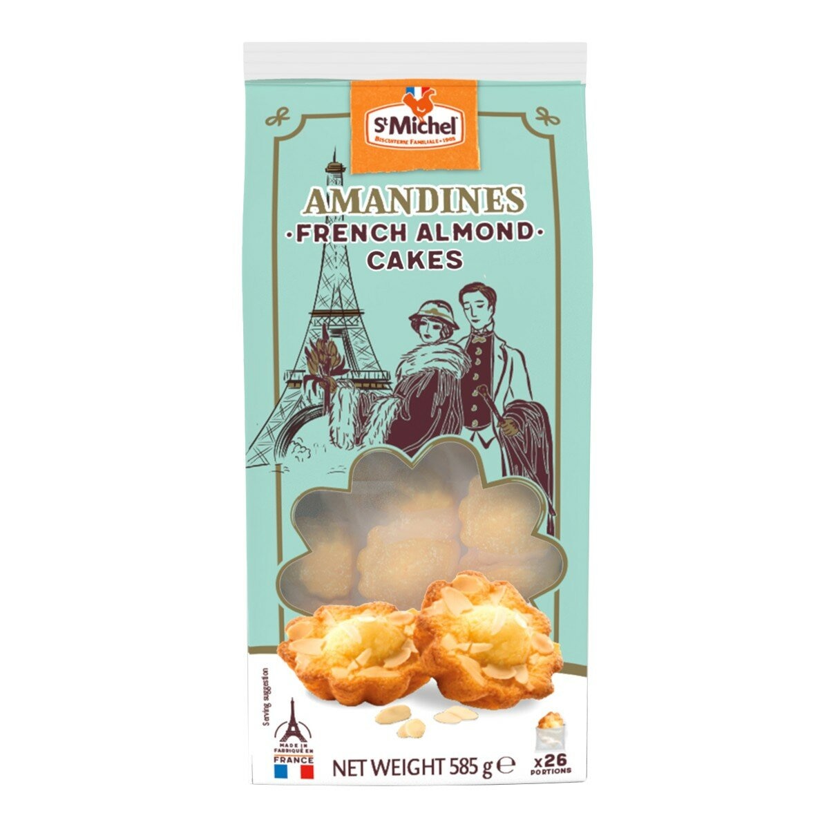 St.Michel 法式杏仁小蛋糕 585公克