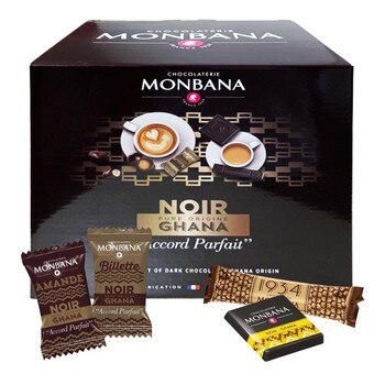Monbana 迦納黑巧克力四重奏 715公克 Monbana 迦納黑巧克力四重奏 715公克