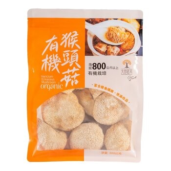 大地素養 有機猴頭菇 300公克 大地素養 有機猴頭菇 300公克