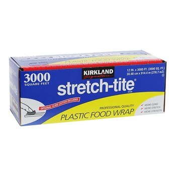 Kirkland Signature 科克蘭 保鮮膜 30.48公分 X 914.4公尺 Kirkland Signature 科克蘭 保鮮膜 30.48公分 X 914.4公尺