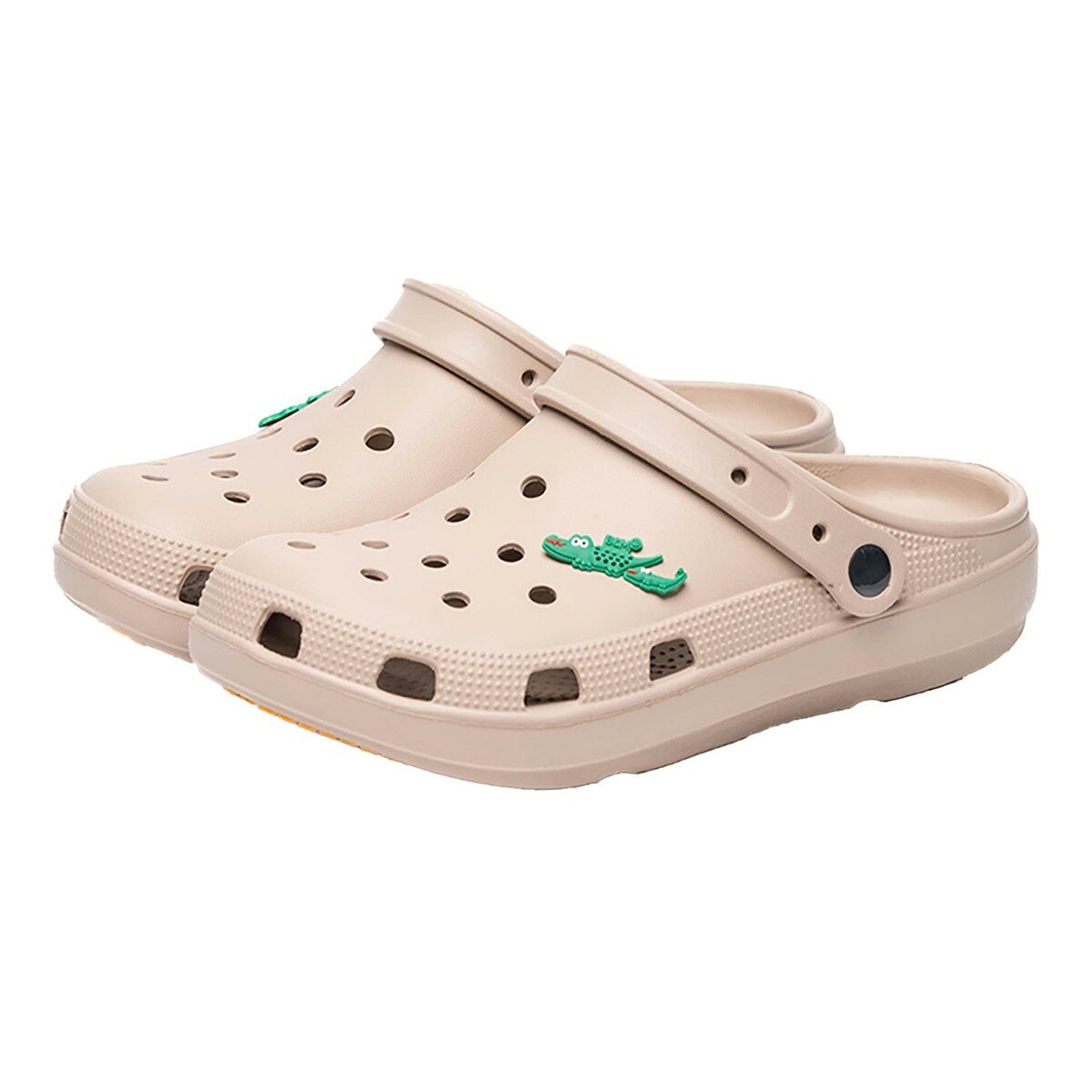 母子鱷魚 兩穿洞洞鞋 蘿莉粉