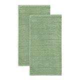 Welhome 波紋純棉浴巾 76公分 X 147公分 綠