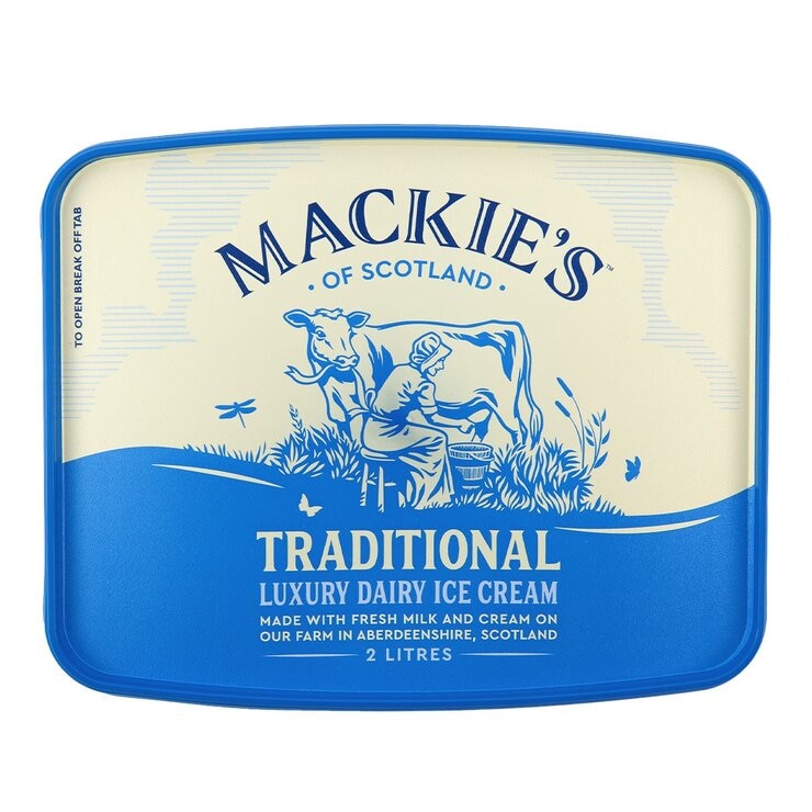 Mackie's 經典牛奶冰淇淋 2 公升