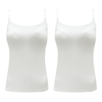 Body Blue 女細肩帶背心2入組