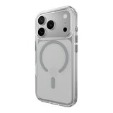 MAGEASY Bright M 不發黃軍規磁吸透明殼 iPhone 17 Pro(迷霧磁圈) + 鏡頭保護貼Lenz(迷霧) + Vetro 9H 鋼化玻璃保護膜