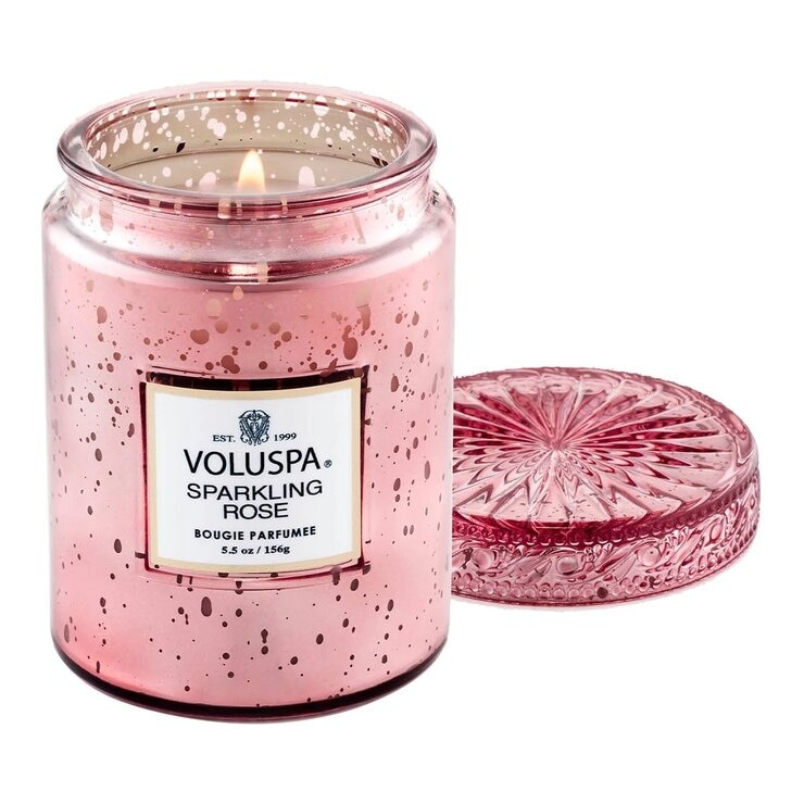 VOLUSPA 小罐蠟燭 5.5盎司 玫瑰氣泡