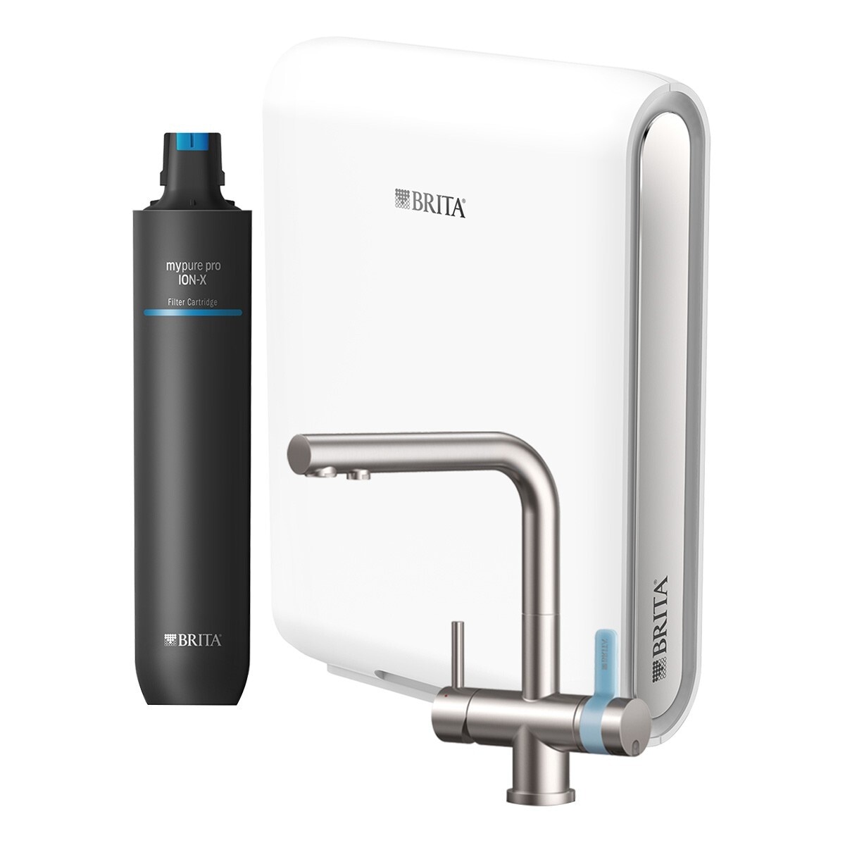 Brita mypure pro X6 超濾濾水系統 含三用智能不鏽鋼水龍頭