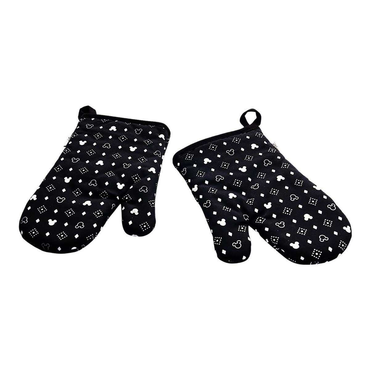 美亞 迪士尼經典隔熱手套組 18公分 X 26公分 X 15公分 黑