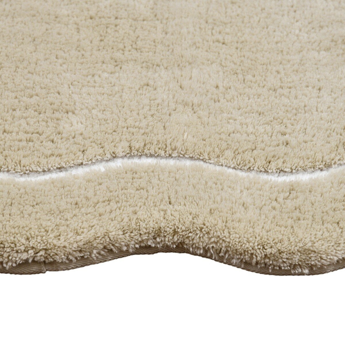 Riviera Home 花邊柔軟浴室地墊 2入 40公分 X 60公分 米 Riviera Home 花邊柔軟浴室地墊 2入 40公分 X 60公分 米