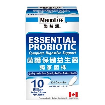 MERIDLIFE 樂益活菌護保健益生菌 120 顆 MERIDLIFE 樂益活菌護保健益生菌 120 顆