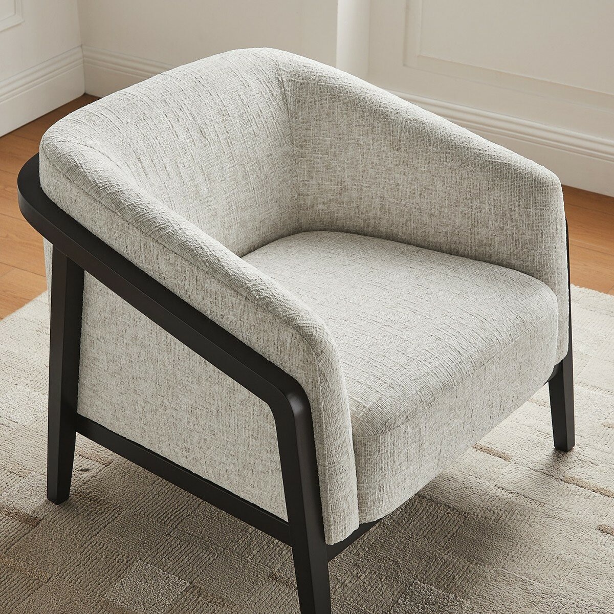 Aiden & Ivy 布面單人椅