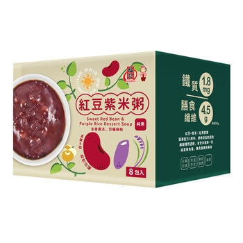 福記 紅豆紫米粥 250公克 X 8入