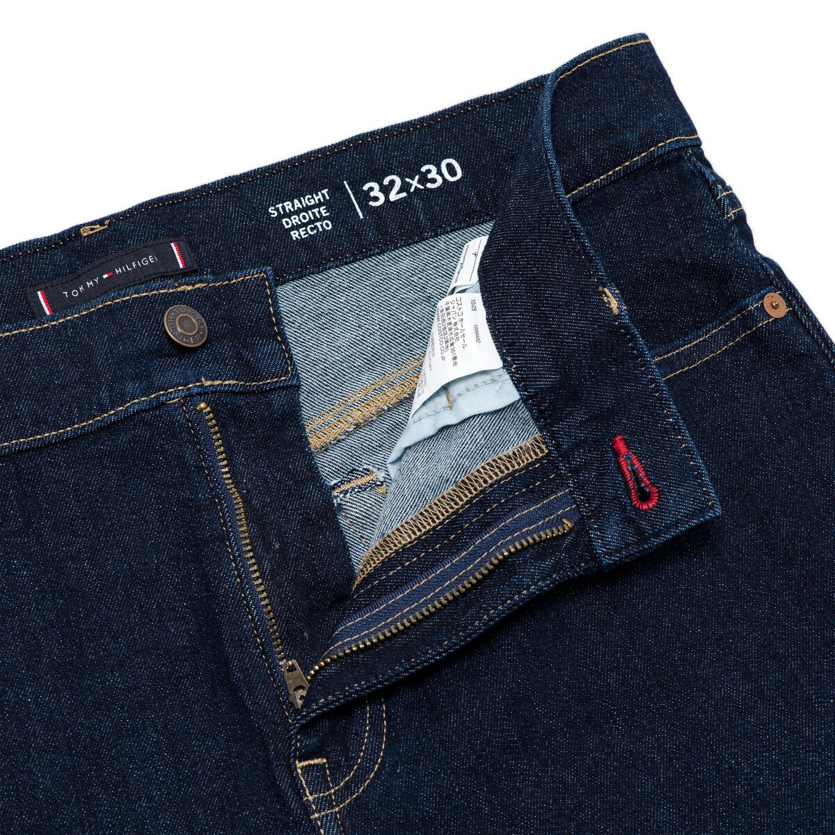 Tommy Hilfiger 男直筒牛仔褲 深藍