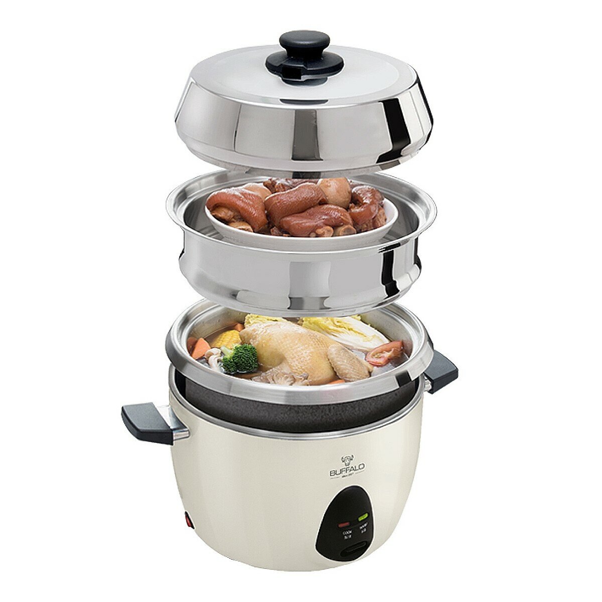 牛頭牌 15人份 極淨厲害電鍋 TC-28BW 牛頭牌 15人份 極淨厲害電鍋 TC-28BW