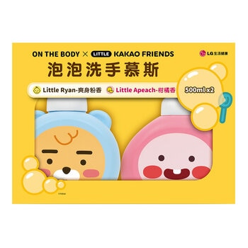 Little Kakao Friends 萊恩屁桃洗手液 500毫升 X 2入