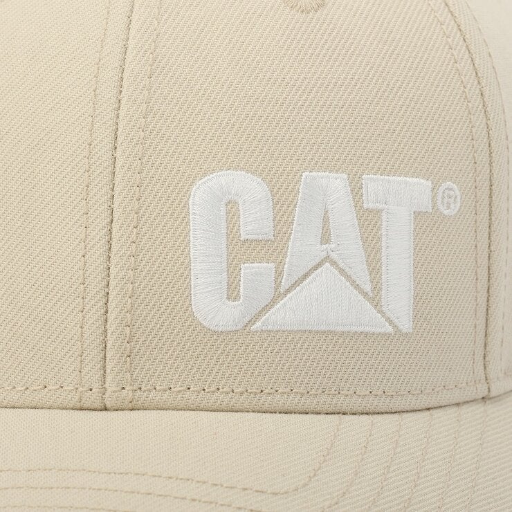 Caterpillar 棒球帽 白 Caterpillar 棒球帽 白