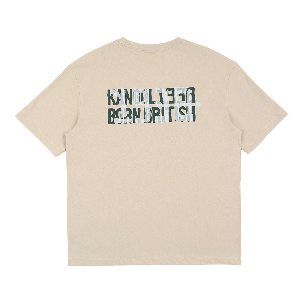 KANGOL 男寬版重磅棉上衣 卡其 KANGOL 男寬版重磅棉上衣 卡其