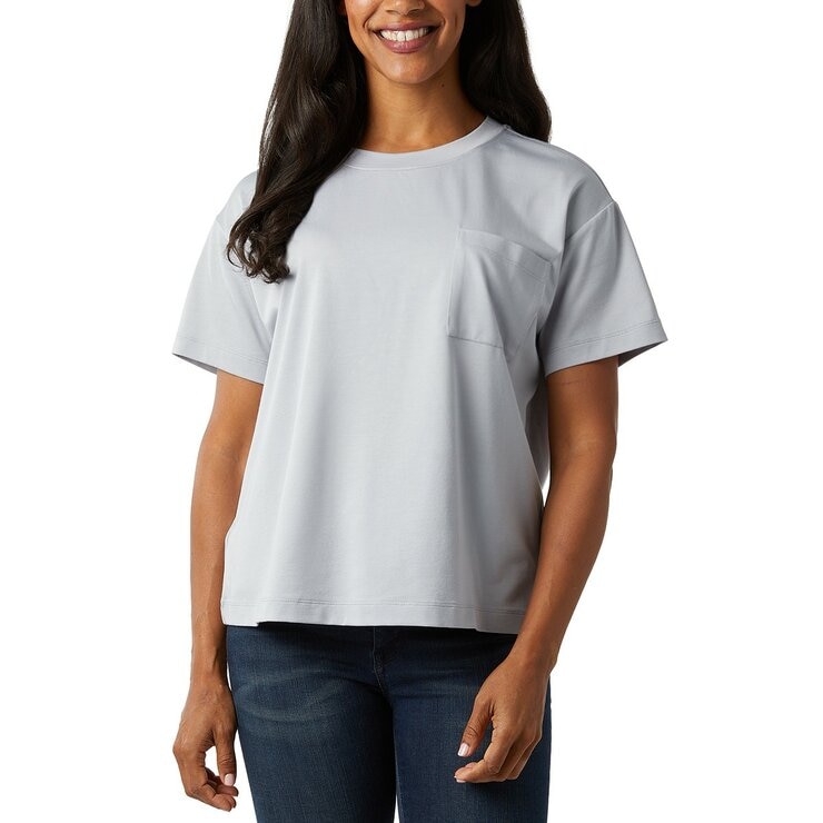 32 Degrees 女短袖寬鬆上衣