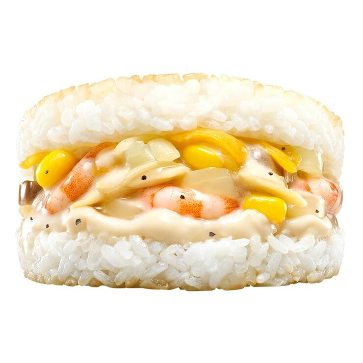 老協珍 冷凍海鮮起司米漢堡 195公克 X 10入